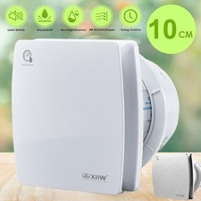 Badlüfter Lüfter Rückstauklappe Ventilator Ø 100 mm Nachlauf Feuchtesensor Leise