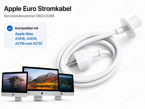 Orig apple stromkabel - stromkabel, imac