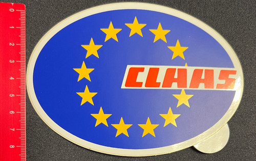 Claas europa aufkleber - claas,