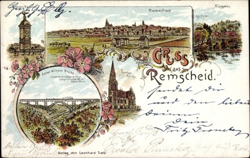 Litho remscheid bergisches - remscheid,