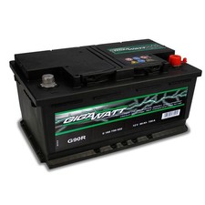 Gigawatt G90R Auto-Batterie 12V 90Ah 720A Starter-Batterie Akku Autobatterie