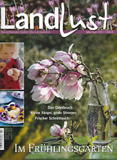 Zeitschrift LANDLUST März April 2011 Dekoration Garten Rezepte Landleben