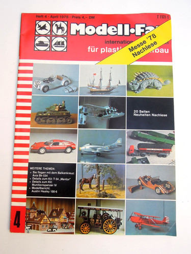 Modell fan heft april 1978 - 4,