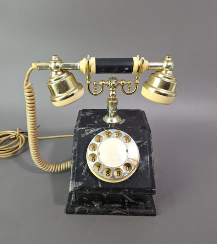 Vintage telefon wählscheibe - vintage,