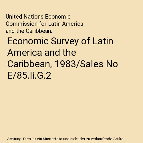 Economic survey latin - of,