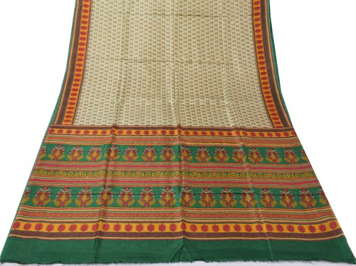 Sushila vintage grüner sari - grüner,