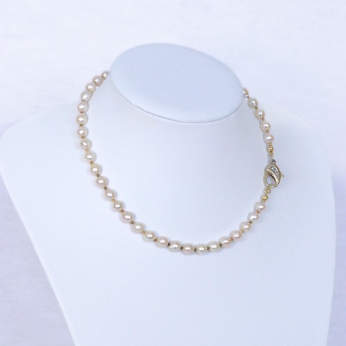 Akoya perlenkette mit - akoya,