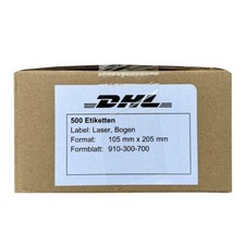 Original dhl versandetiketten - dhl,