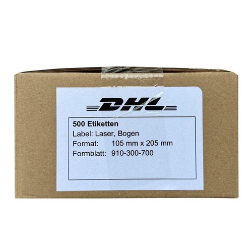 Original dhl versandetiketten - original,