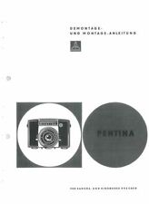 Seltene Pentina Kamera Reparatur Anleitung und Ersatzteil Liste (873)