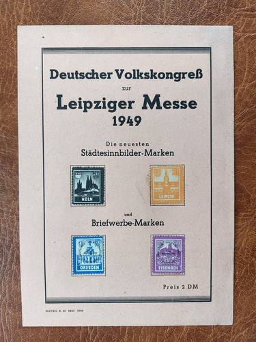 Gedenkblatt sonderkarte - gedenkblatt,,