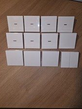 Gira UP Einsätze, Schalter, Taster und Gira System 55 Wippen und Rahmen