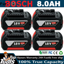 4x Original 8,0Ah Akku für