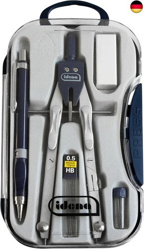 Idena zirkel set 5 teilig - -, 5-teilig