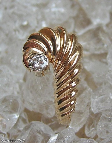 Ring mit brillant - mit,
