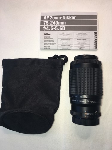 Nikon objektiv af - ,