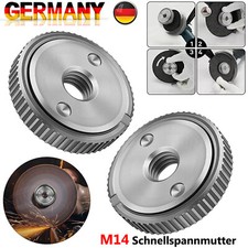 2 x Schnellspannmutter M14