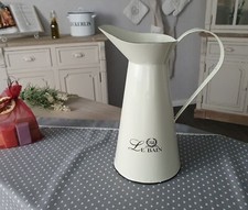 Emaille Krug LE BAIN Metall