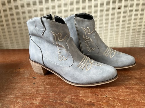 Damen boots 41 hellblau - 41,