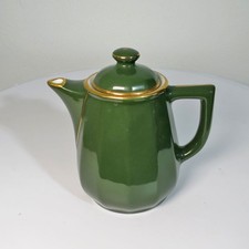 Apilco Teekanne 1L / Grün Gold / Frankreich / Retro