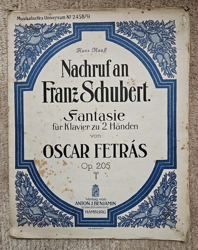 Nachruf franz schubert - franz,
