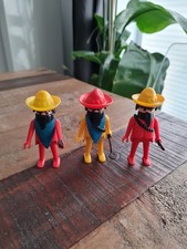 Playmobil 3 Mexikaner/Banditen Figuren