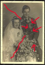 Foto-AK-Studio-Portrait-IV./KG 76-Beobachterabzeichen-Frontflugspange-Dolch-1944