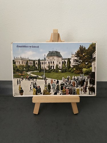 Vintage postkarte franzensbad - postkarte,