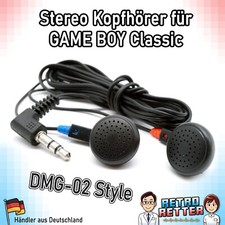 Stereo Kopfhörer für Nintendo GameBoy Classic Ersatz Headphones DMG-02 Style