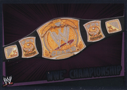 2011 topps wwe - wwe, championship