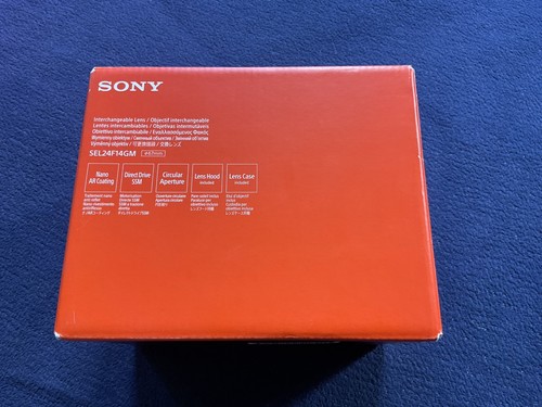 Sony 24mm 4 gm - 24mm,