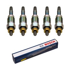 5 x Glühkerzen BOSCH 2.0 2.4 D TD VW T4 Bus Multivan LT Diesel AUDI 100 (44+4A)