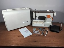 Frister Rossmann Cub 4 Nähmaschine mit Fußpedal Zubehör & Koffer funktioniert