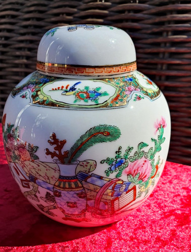Chinesische porzellanvase mit - chinesische,