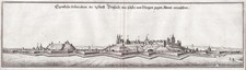 Breisach am Rhein Baden-Württemberg Kupferstich Ansicht engraving Merian 1650