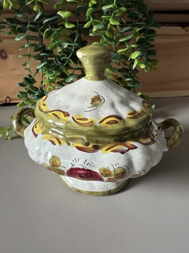 Vintage keramik terrine mit - terrine,