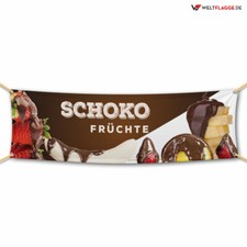 Schoko Früchte Banner -