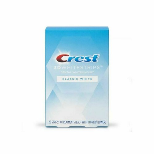 Crest noticeably white - crest,