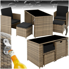 Rattan Sitzgruppe 5-tlg