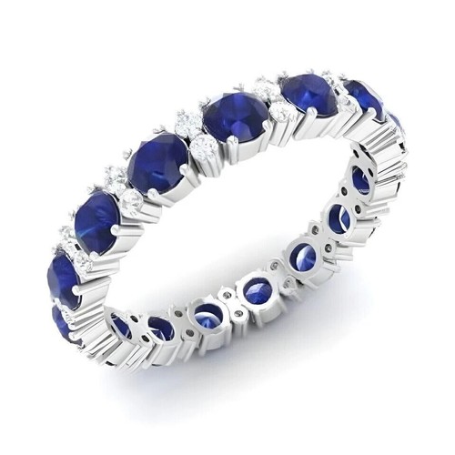 Runder blauer saphir - 1,79,