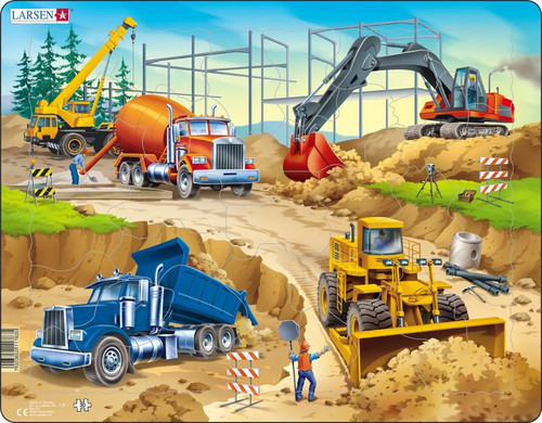 Puzzle baustelle - -, |