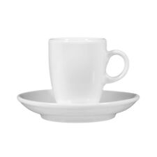 6 x Espressotasse inkl.Untertasse weiß Seltmann Weiden  TOSCANA  Moccatassen 