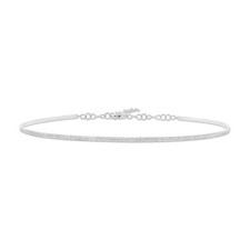 Diamant Choker Halskette 14K