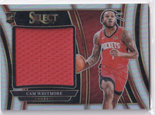 Panini 2023-24 Select NBA No. RJS-CA Cam Whitmore Rookie Silver Patch