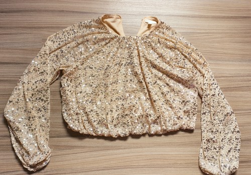 Paillettenbluse bluse - h&m,