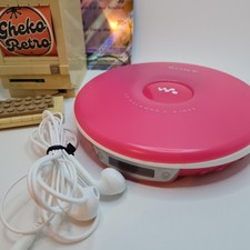 Sony Walkman D-EJ002 Portable CD Player (Pink)