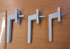 Fenstergriff Dreh Kippverschluss Kunststoff Weiß 3 Stück