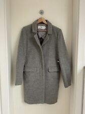 CLOSED Damen Mantel Wollmantel Pori Gr. S Grau Wolle Kaschmir 