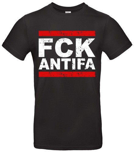 Fuck antifa shirt statement - fuck,