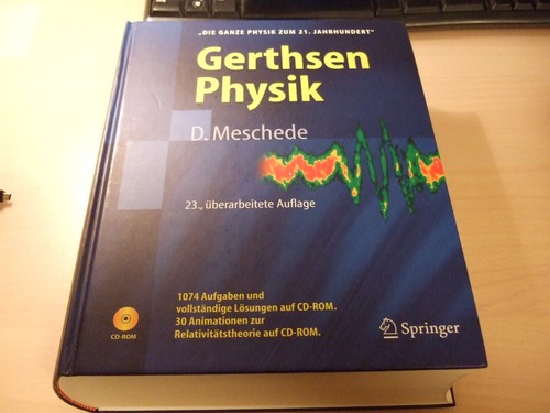 Gerthsen physik auflage - physik,
